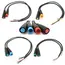M8 2 3 4 5 6 Pin DC Electric Bicycle Butt Joint Plug waterproof female male Connector Wiring Scooter Brake Cable Signal 20CM