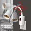 Direct Plug-in Rotary Lamp Head E27 Socket Lamp Bulb Holder with Switch EU Plug Lamp Holder LED Table Lamp Led Base Lamp Base