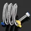 304 Stainless Steel Basin&Toilet Water Weaved 1/2"plumbing Hose,bathroom Heater Connect Corrugated Pipes with Wrench  Pipe
