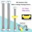 304 Stainless Steel Basin&Toilet Water Weaved 1/2"plumbing Hose,bathroom Heater Connect Corrugated Pipes with Wrench  Pipe