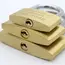Copper Padlock  Small Locks for Luggage Case Locker Home Improvement Hardware 20mm 25mm 30mm 40mm 50mm Include 3Keys
