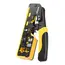 ZoeRax RJ45 CAT7 CAT6A Crimping Tool for Cat7/6a/6/5e Network Connector Wire Cutter Wire Stripper Ethernet Crimper with Blades