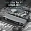 JEYI M.2 SSD Heatsink, 2280 NVME NGFF SSD Cooling Full Aluminum Cooler Radiator with Thermal Silicone Pad for Motherboard / PS5