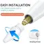 Replacement Pencil Tips for Apple Pencil 1st 2nd Generation iPencil Smooth Spare Nibs for iPad Pro Pencil 1/2 Stylus Fine Nib