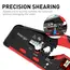 ZoeRax RJ45 CAT7 CAT6A Crimping Tool for Cat7/6a/6/5e Network Connector Wire Cutter Wire Stripper Ethernet Crimper with Blades