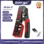 ZoeRax RJ45 CAT7 CAT6A Crimping Tool for Cat7/6a/6/5e Network Connector Wire Cutter Wire Stripper Ethernet Crimper with Blades