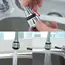 360 Degree Faucet Anti Splash Head Kitchen Water Saver Universal Rotating Bubbler Filter Nozzle Booster Nozzle Kitchen Tools
