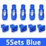 10Pcs Powercon XLR Connector 20A Power Plug Power Socket NAC3FCA NAC3MPA NAC3FCB 3Pin Male Plug Socket XLR Adapter Blue White
