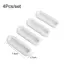 4Pcs Self-adhesive Door Knobs Oval Door Handles for Interior Doors Glass Window Cabinet Drawer Non-slip Grip Auxiliary Handles