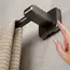 Self-Adhesive Towel Bar Holder Without Drilling Hole Tower Rack Hanger Shelf Storage Bathroom Towel Rod Bath Kitchen Towel Rail