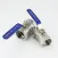 Stainless Steel BallValve Ball Valve 1/4" 3/8" 1/2" 3/4" 1" 1-1/4" 1-1/2" Female BSP Valve with Vinyl Handle Thread Valves