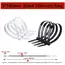 Self-locking plastic nylon tie 100 PCS black 5x300cable tie fastening ring4x200 cable tie zip wraps strap nylon cable tie set