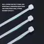 Self-locking plastic nylon tie 100 PCS black 5x300cable tie fastening ring4x200 cable tie zip wraps strap nylon cable tie set