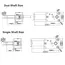 1PCS N20 All Metal Gear Motor DC 3V-12V 4RPM-381RPM Slow Speed High Torque Dual axis Engine Worm Reduction Motor For Smart Robot