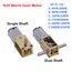 1PCS N20 All Metal Gear Motor DC 3V-12V 4RPM-381RPM Slow Speed High Torque Dual axis Engine Worm Reduction Motor For Smart Robot