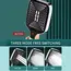 New Large Size High Pressure Overhead Rain Shower Head Large Flow Booster Rain Shower Head 360° Rotation Water Saving