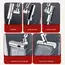 New Kitchen Waterfall Three-mode Universal Swivel Extension Faucet Splash-proof Nozzle Sink Multi-function