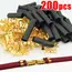 Copper Electrical Wire Connectors Set U-Shaped Crimp Terminals for Fast Wiring Cable Lock 0.5-1.5mm² with Heat Shrink Tube Kits