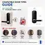 Smart Fingerprint Door Lock App Remote Control Keyless WIFI Digital Touchscreen Lock NFC IP67 Waterproof with 2 IC Cards