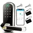Smart Fingerprint Door Lock App Remote Control Keyless WIFI Digital Touchscreen Lock NFC IP67 Waterproof with 2 IC Cards
