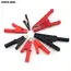10A 20A 30A 50A Alligator Clip Crocodile Adapter 2MM 4MM Banana Plug Probe Clip for Multimeter Pen Test Lead Cable Insulated