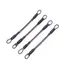 304 Stainless Steel Helmet Anti-theft Lock Rope Security For Motorcycle Helmet Protector Rope Line Helmet Strap Storage Ropes