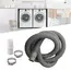 70/150/200cm Drain Pipe Washing Machine Dishwasher Drain Waste Hose Extension Pipe With Hose Clamps Set Wash Machine Accesories