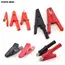 10A 20A 30A 50A Alligator Clip Crocodile Adapter 2MM 4MM Banana Plug Probe Clip for Multimeter Pen Test Lead Cable Insulated