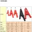 10A 20A 30A 50A Alligator Clip Crocodile Adapter 2MM 4MM Banana Plug Probe Clip for Multimeter Pen Test Lead Cable Insulated