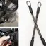304 Stainless Steel Helmet Anti-theft Lock Rope Security For Motorcycle Helmet Protector Rope Line Helmet Strap Storage Ropes