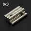 8x3mm Powerful Neodymium Magnet N35 NdfeB Permanent Magnetic imanes Round Super Strong Fridge Magnets DIY