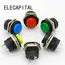 18pcs 6A/125V AC 3A/250V AC 16MM Self Resetting Momentary Button Switch