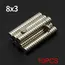 8x3mm Powerful Neodymium Magnet N35 NdfeB Permanent Magnetic imanes Round Super Strong Fridge Magnets DIY