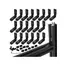 20pcs  Black 2020 Series L-Shape Interior Inside Corner Connector Joint Bracket with Screws for 20x20 Series Aluminum Extrusion