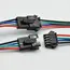 5pairs/10pcs 2pin 3pin 4pin  JST LED  Connectors 15cm Long Male and Female Connector for 3528 5050 WS2811 WS2812 LED Strip Tape