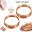 1/5/10M Copper Conductive Copper Wire Ultra-Fine Copper Wire Diameter 0.1-5mm Conductive Copper Wire Has Good Conductivity