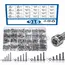 918pcs Nuts And Bolts Assortment Kit - M2, M3, M4, M5 Hex Head 304 Stainless Steel Bolts, Nuts, Flat Washers, And More