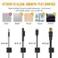 Car Cable Clamp Accessories Guiding Line Self-adhesive Line Management Clips Wiring Wire Arrangement Electrical Equipment WINDER