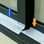 1-5M Window Transparent Water Blocking Bars Sliding Window Waterproof Bar Rainproof Water Backflow Sealing Strip Diversion Plate