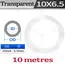10Meters 4mm 6mm 8mm 10mm Air Hose Pneumatic Tube Pipe Pu Hoses for Compressor Black Blue Orange Transparent Polyurethane Tubin