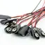 5/10PCS I-Type 9V Battery Connector 9 Volt Battery Clip 9V Battery Clip Connector with Wire and Hard Buckle Plastic Housing