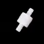 1Pcs White 4mm/6mm/8mm/10mm/12mm Plastic One Way Inline Check Valve Fuel Gas Liquid Water