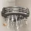 Aluminum Alloy Bathroom Shelves  Punch-free Thickened Tripod Wall-mounted Corner Shelf Bathroom  Accessories Shower Organizer