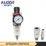 AFR-2000 Pneumatic Filter Air Treatment Unit Pressure Regulator Compressor Reducing Valve Oil Water Separation AFR2000 Gauge