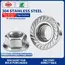 DIN6923 Hexagon Flange Nuts 304 Stainless Steel A2-70 Hex Flange Nut Metric M2.5 M3 M4 M5 M6 M8 M10 M12 M14 M16 M20