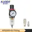 AFR-2000 Pneumatic Filter Air Treatment Unit Pressure Regulator Compressor Reducing Valve Oil Water Separation AFR2000 Gauge