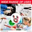 1-20Set Red Black Alligator Clips DIY Test Leads Double-ended Crocodile Test Clips for Multimeter Measure Tool Lead Connector