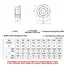 DIN6923 Hexagon Flange Nuts 304 Stainless Steel A2-70 Hex Flange Nut Metric M2.5 M3 M4 M5 M6 M8 M10 M12 M14 M16 M20