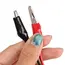 1-20Set Red Black Alligator Clips DIY Test Leads Double-ended Crocodile Test Clips for Multimeter Measure Tool Lead Connector
