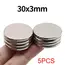 30x3mm Super Strong Neodymium Magnet N35 NdfeB Permanent Magnetic imanes Round Powerful Magnets Refrigerator Magnet